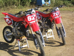 CR85・62がリョウタ号・26がテッキ号
